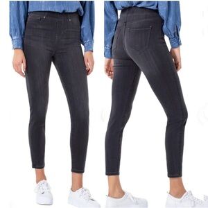 Liverpool Black The Skinny Pull-On Jeans Jeggings 16 / 33